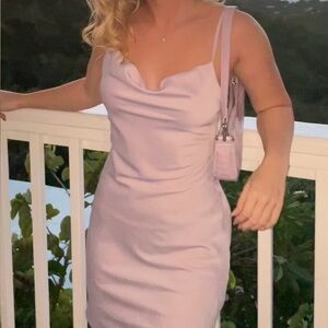 Elegant Lavender Dress